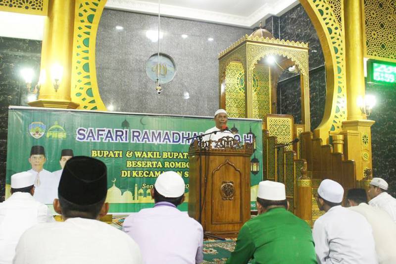 Bupati Awali Safari Ramadhan di Kecamatan Sesayap